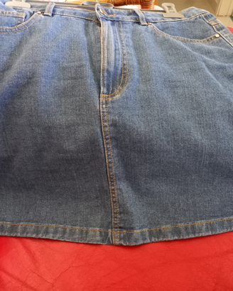 Gonna di jeans Zuiki nuova mai indossata