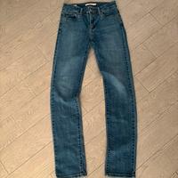 Levi’s Jeans 712 Slim Taglia 25 Donna Blu