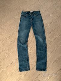 Levi’s Jeans 712 Slim Taglia 25 Donna Blu