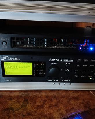 Fractal Axe-Fx II Mark II + Matrix GT1000FX + Rack