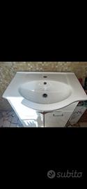 lavabo in ceramica bianco