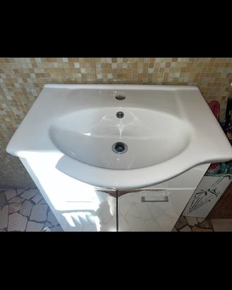 lavabo in ceramica bianco