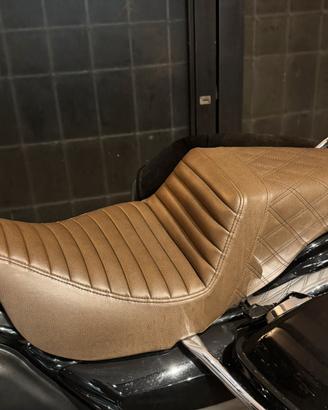 Sella SADDLEMEN per Harley touring + schienalino