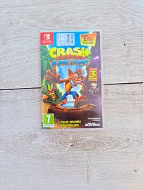 Crash bandicoot n-sane trilogy per nintendo swchit