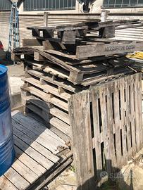 Bancali per legna da bruciare