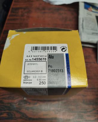 rivetti alluminio 6,4x24
