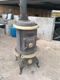 stufa a legna in ghisa