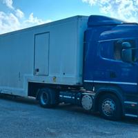 SCANIA R420 + SEMIRIMORCHIO KRONE