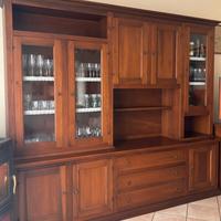 Mobili soggiorno arte povera in legno massello