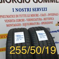 Gomme usate estive 255/50/19