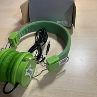 Cuffie colorate carine con adesivo sprite