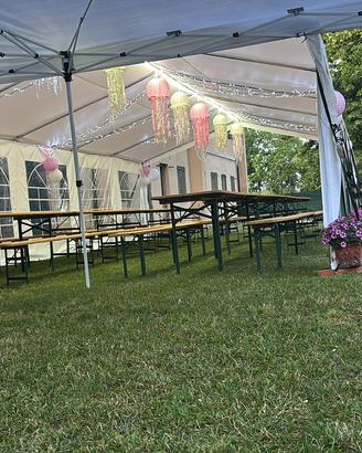 Noleggio Tendone per Feste 5x10mt