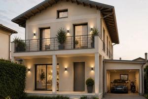 Villa bifamiliare Santa Cristina e Bissone