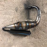 Marmitta artigianale per vespa 50 special