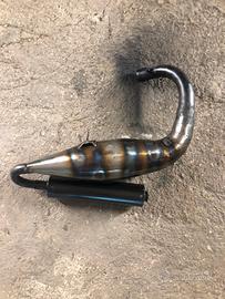 Marmitta artigianale per vespa 50 special