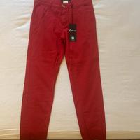pantalone rosso CORSARO