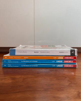 Set libri di spagnolo (liceo linguistico)