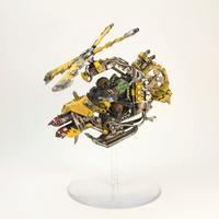 Games Workshop WARHAMMER Ork Deffkopta" HQ Dipinto