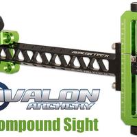 Mirino per arco compound Avalon Tec X Verde