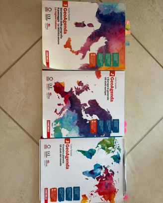 libri - Geo Agenda - 1 Italia -2 Europa -3 Pianeta