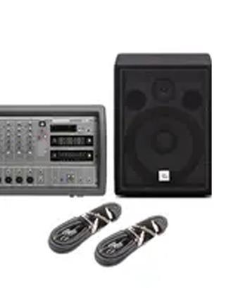 IMPIANTO PA - MIXER AMPLIFICATO CON CASSE