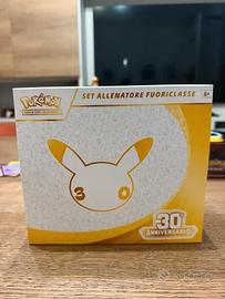 etb pokemon 30°anniversario vuota box da collezion
