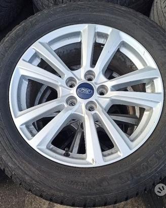 Cerchi in legha 17 pollici ford kuga set completo