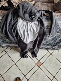 costume/pigiama draghetto/squalo 