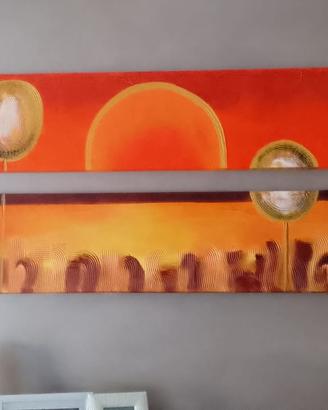 Quadro da arredamento salone