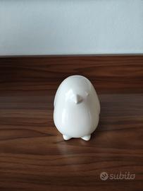 Pinguino bianco ceramica Andrea Fontebasso Tognana