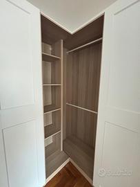 Armadio ikea bianco gia smontato e imballato