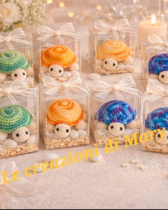 Bomboniere uncinetto personalizzate