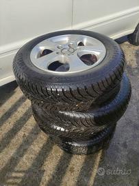 4 CERCHI  LEGA PNEUMATICI 185/65 R15 88T m+S