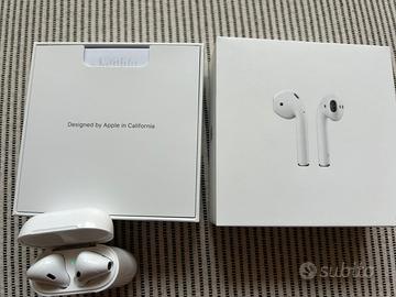 Apple AirPods 2 generazione con scatola originale