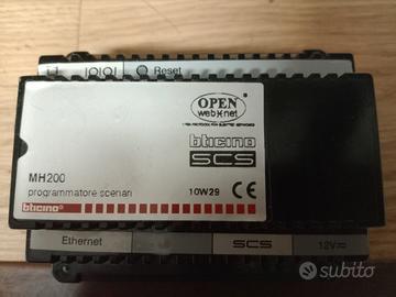 BTicino SCS Domotica MH200N programmatore scenari 