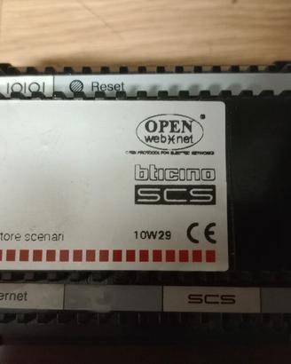 BTicino SCS Domotica MH200N programmatore scenari 