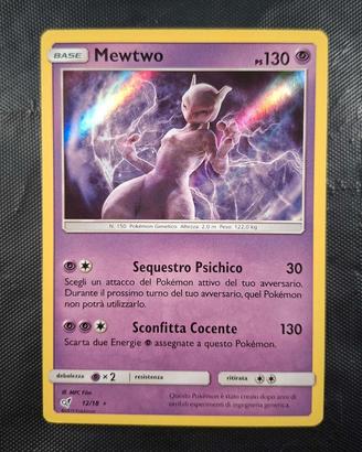 Mewtwo 12/18 Holo Promo Detective Pikachu