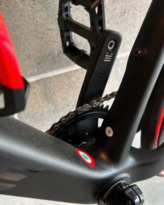 Bicicletta uomo da corsa/strada +scarpe n.43