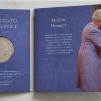 Folder  5 sterline  Giubileo di Platino 2022