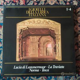 "I Gioielli della Lirica Italiana" - 8 box vinili