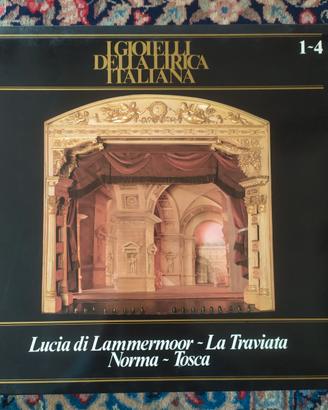 "I Gioielli della Lirica Italiana" - 8 box vinili