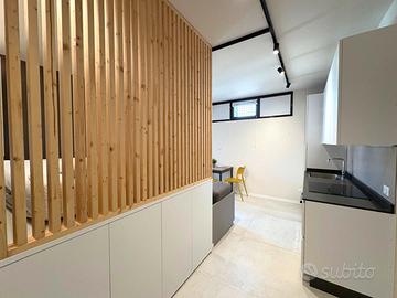 Monolcale appena ristrutturato