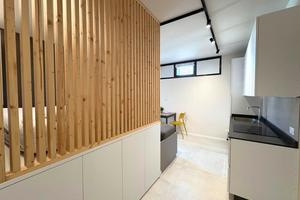 Monolcale appena ristrutturato