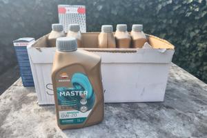 Olio motore disel 0w-20 e filtri