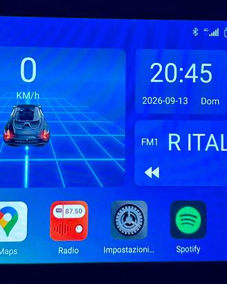 AUTORADIO ANDROID 4G/64G-8 Core-Internet 4G-WiFi