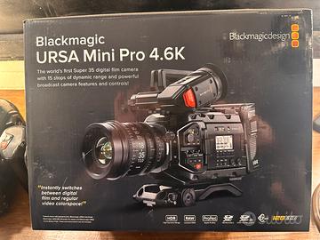 URSA MINI PRO 4.6 ATT. Canon.EF + SHOULDER KIT