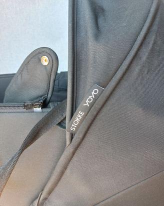Navicella Stokke Yoyo 3 ultimo modello Nera