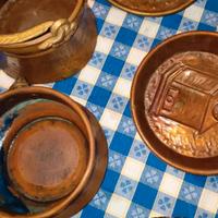 oggetti  in rame vintage 