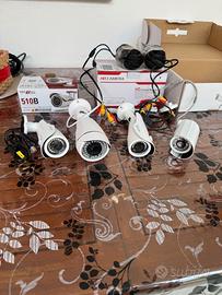 Kit 4 telecamere videosorveglianza AHD Atlantis