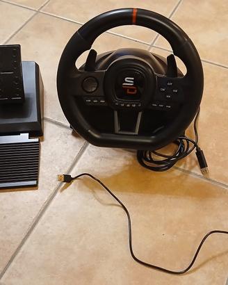 volante superdrive SV650 con pedali